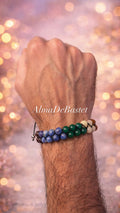 Pulsera 7 Chakras doble hilera ajustable