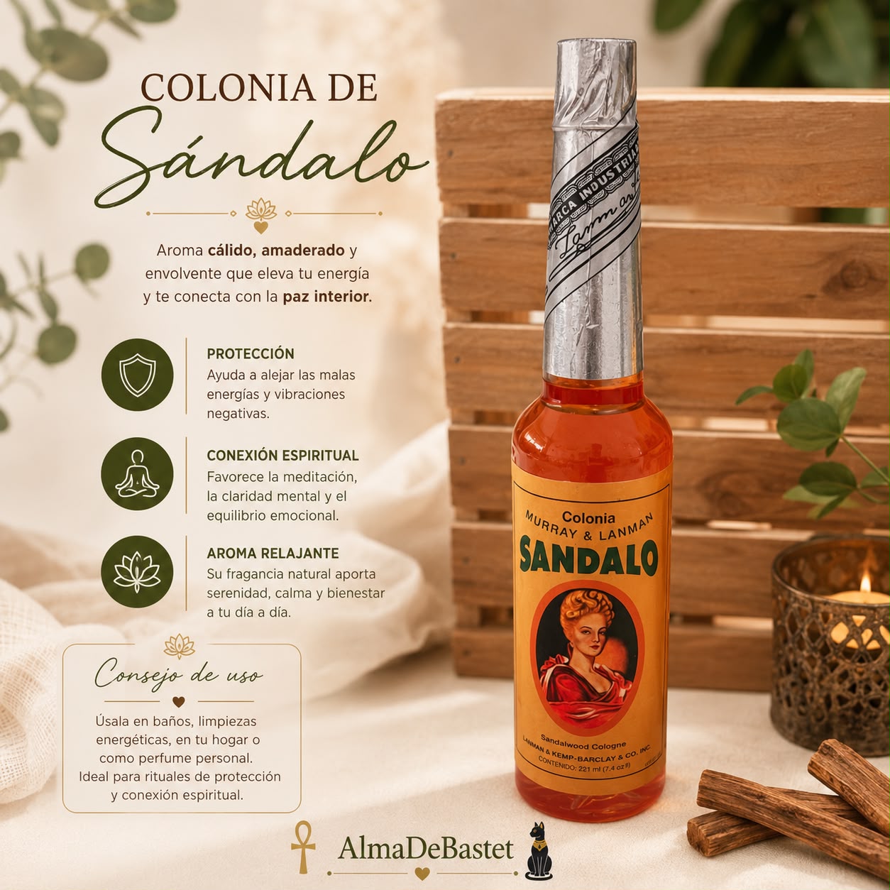 Agua de Sándalo Murray & Lanman