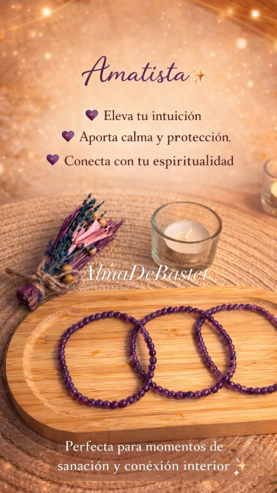 Pulsera Amatista ✨