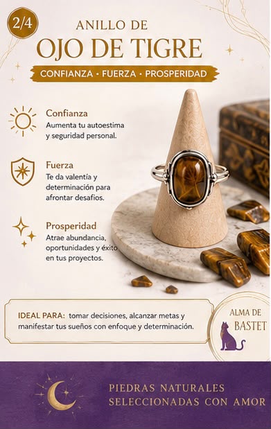 Anillo Ojo de Tigre