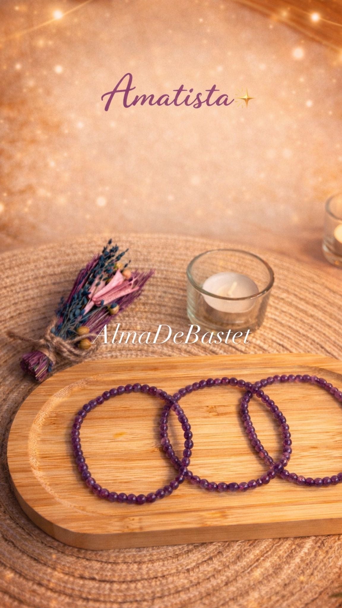 Pulsera Amatista ✨