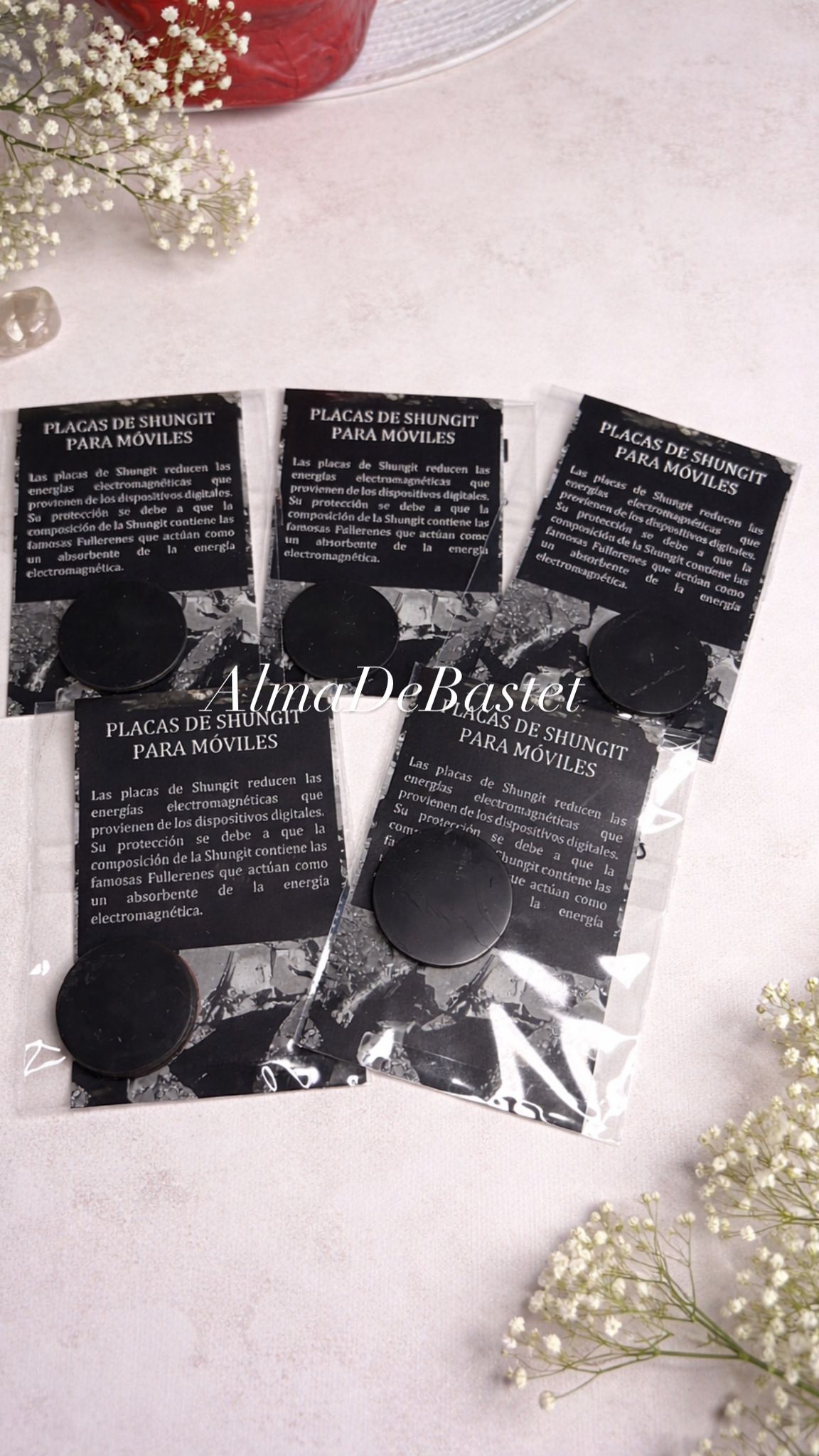 Placas de Shungit para Móviles