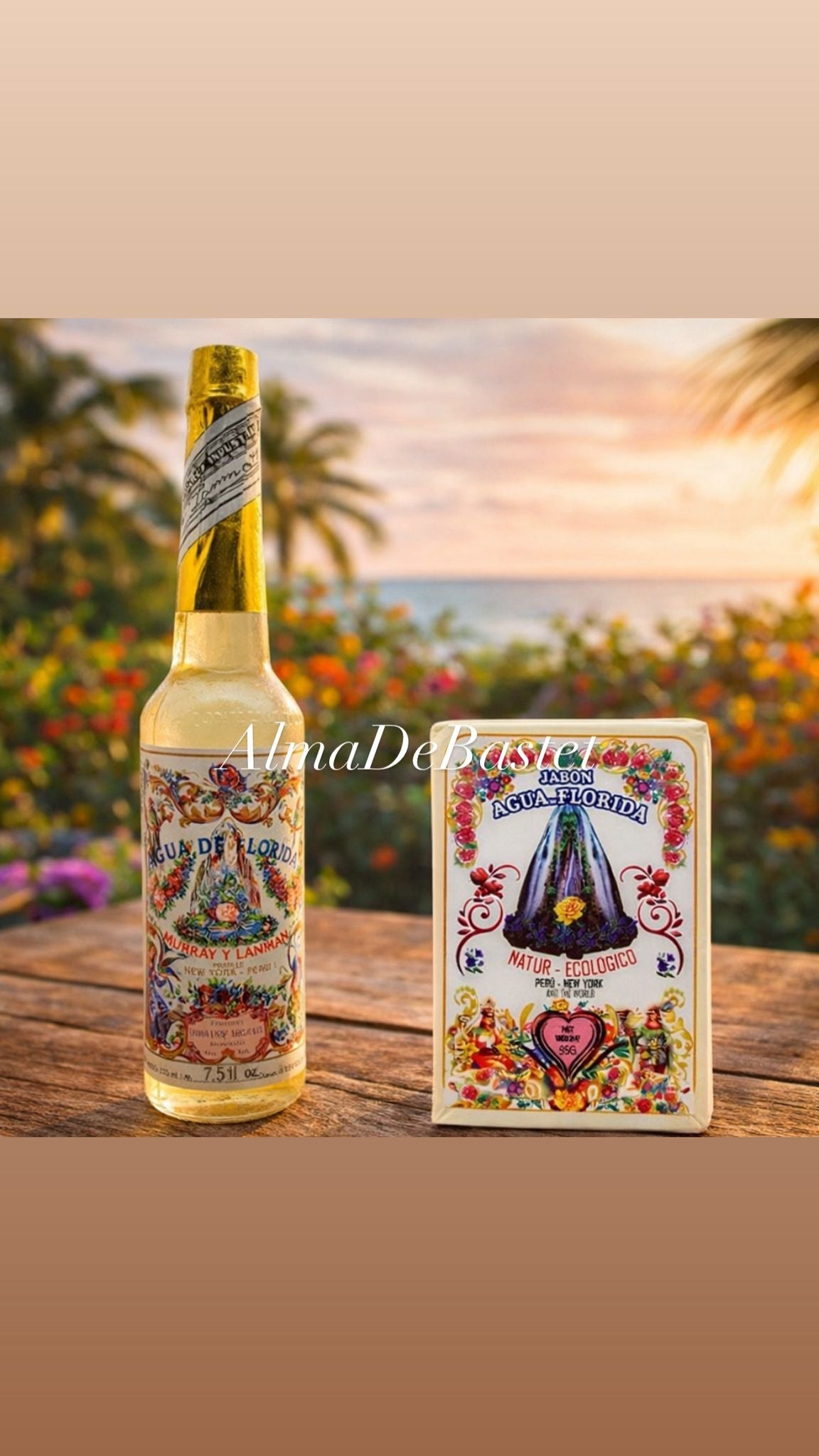 Pack Agua de Florida Murray & Lanman 270ml + Jabón Agua Florida 100gr