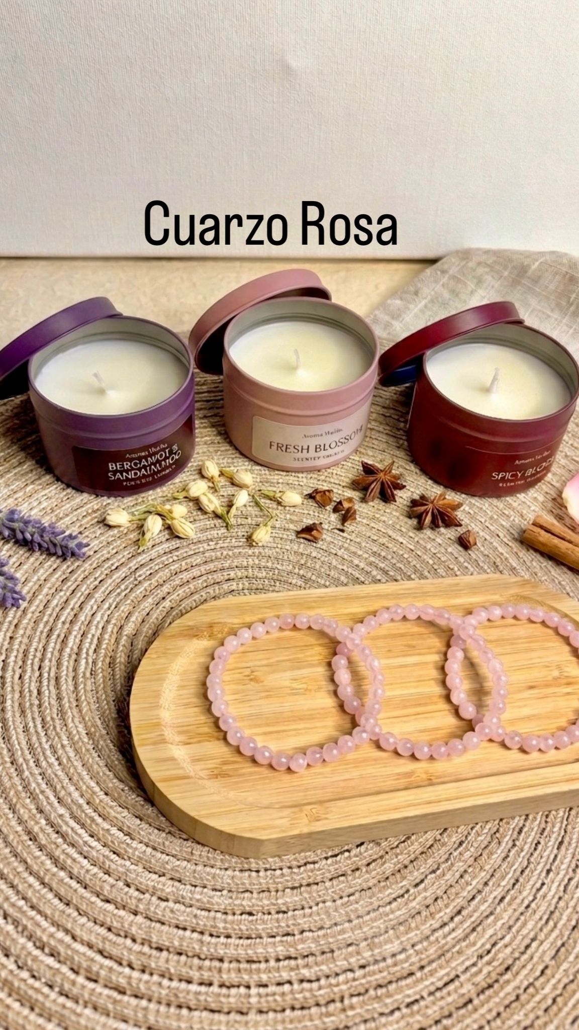 Bracelet Quartz Rose