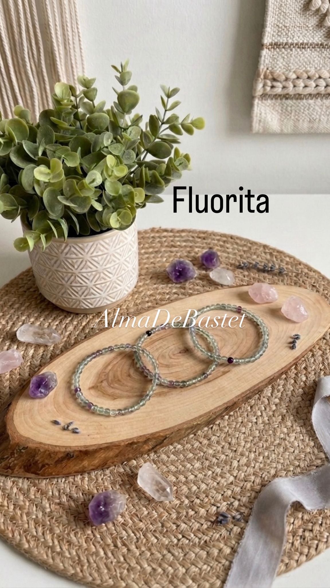 Bracelet en fluorine