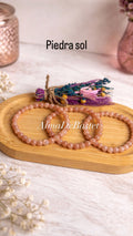 Bracelet en Pierre de Soleil
