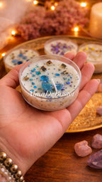 Vela Ritual con Cristales · Calma