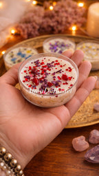 Vela Ritual con Cristales · Amor
