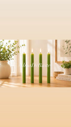 Vela Verde – Pack 4 Velas Lumar